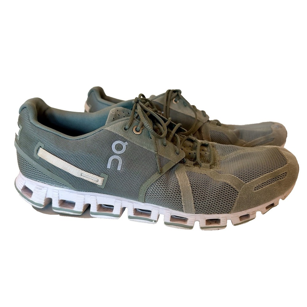 On Cloud Ultra Mens Running Shoes Green Swiss Engineering Size 11 Sneakers
